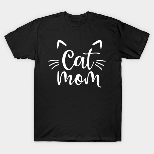 cat mom T-Shirt by agungpramanaartwork